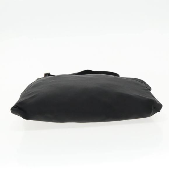 PRADA Shoulder Bag Nylon Black Silver Auth 95371 - Picture 5 of 16